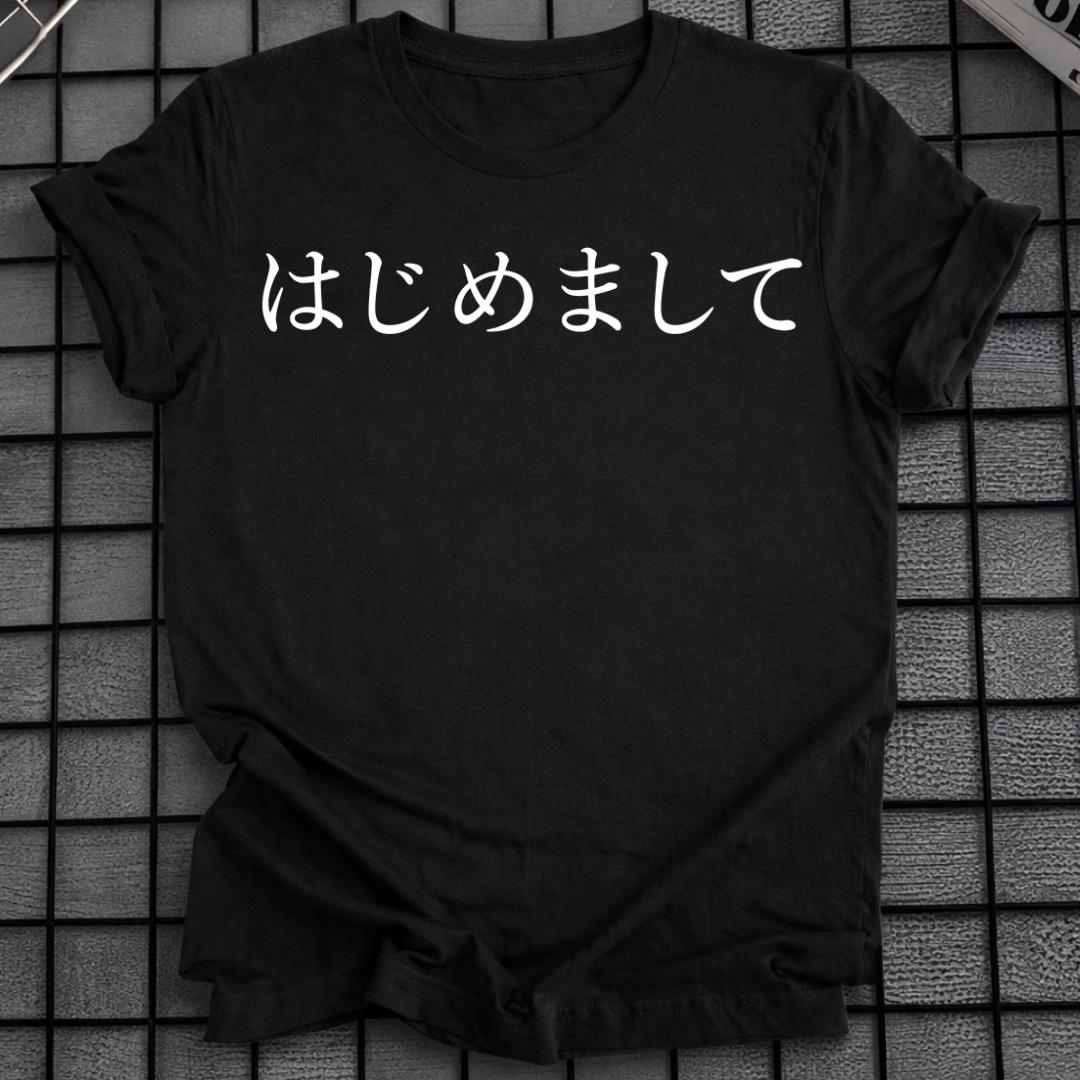 JAPANISCHES BEGRÜSSUNGS-T-SHIRT