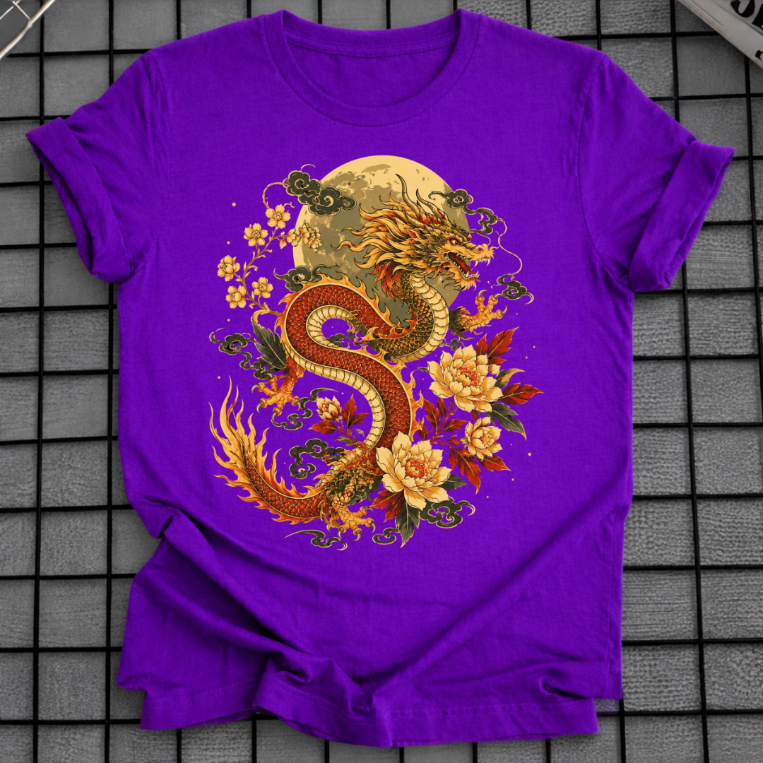 JAPANESE GOLDEN DRAGON T-SHIRT