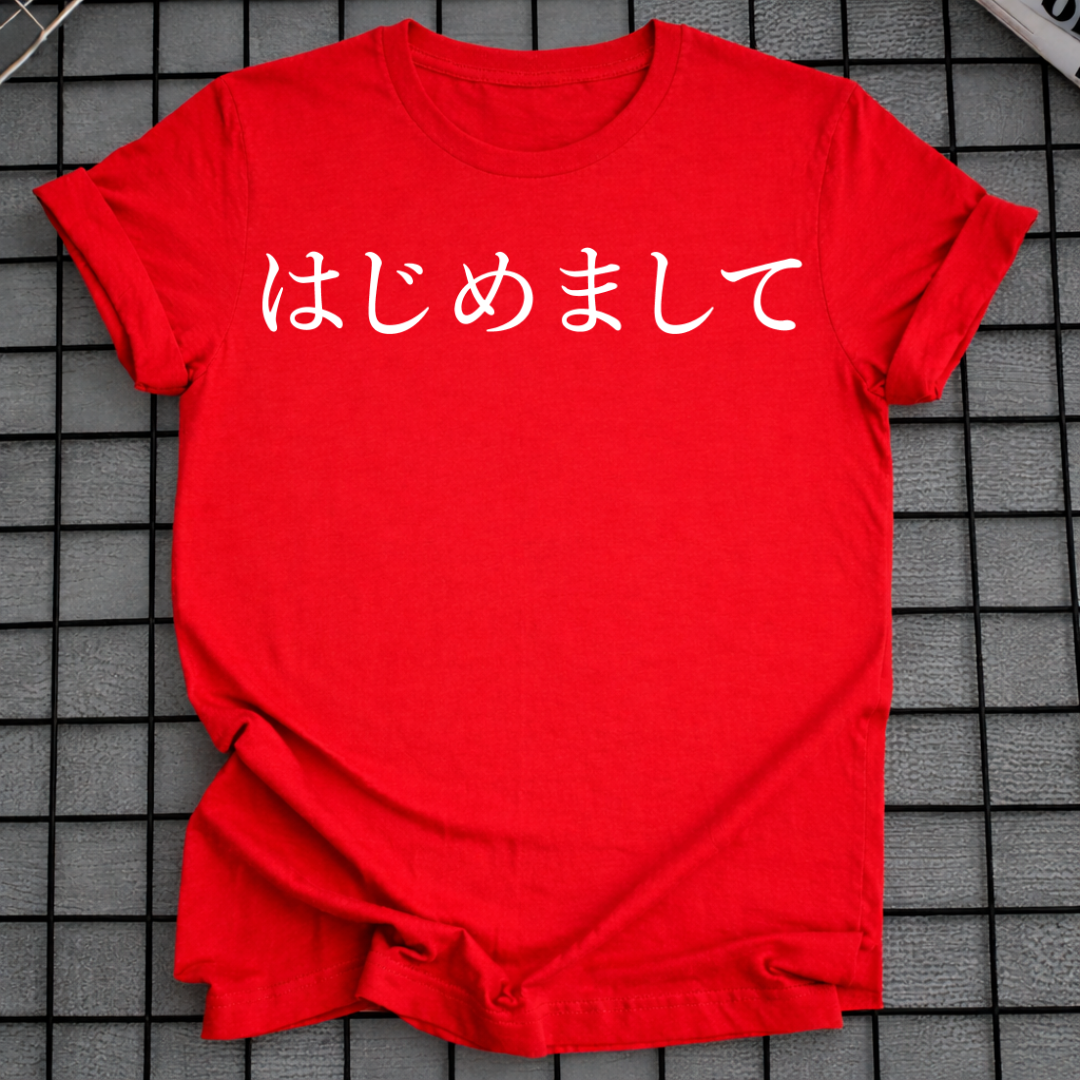 JAPANISCHES BEGRÜSSUNGS-T-SHIRT