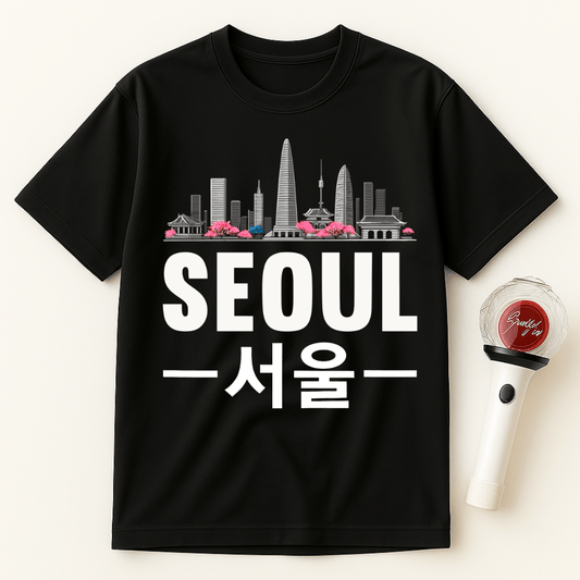 SEOUL SKYLINE UNISEX T-SHIRT