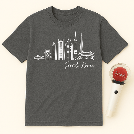 SEOUL SKYLINE UNISEX T-SHIRT