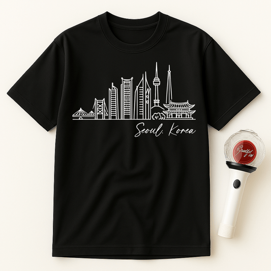 SEOUL SKYLINE UNISEX T-SHIRT