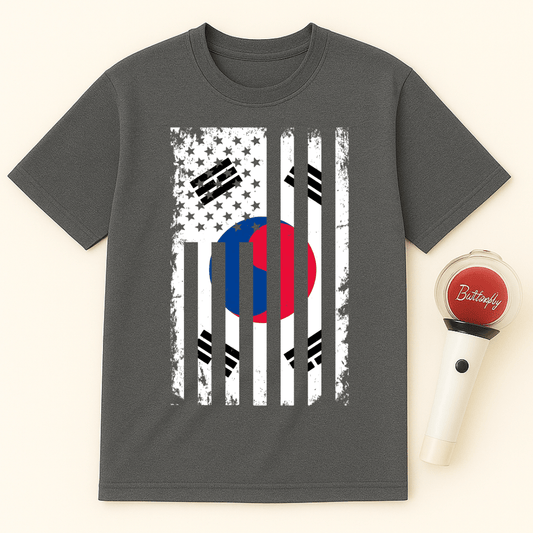 US KOREA FLAG UNISEX T-SHIRT