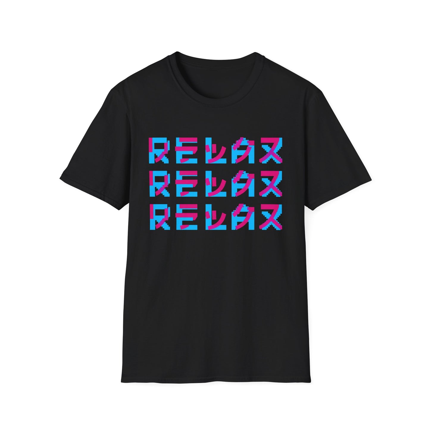 Relax Japanese Graphic T-Shirt — Retro Vaporwave Kanji Tee