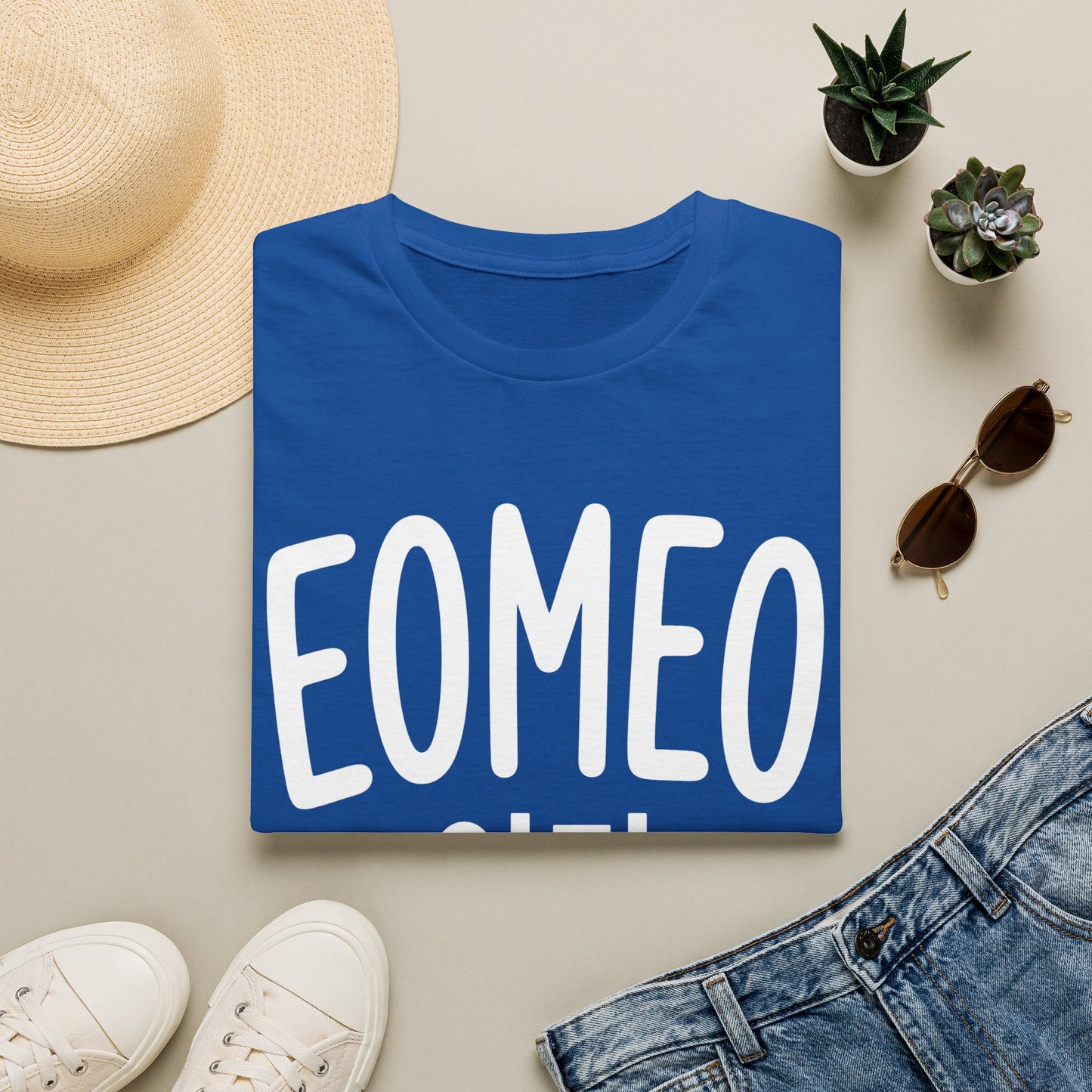 EOMEO 어머 Graphic T-Shirt — Korean Phrase Casual Tee