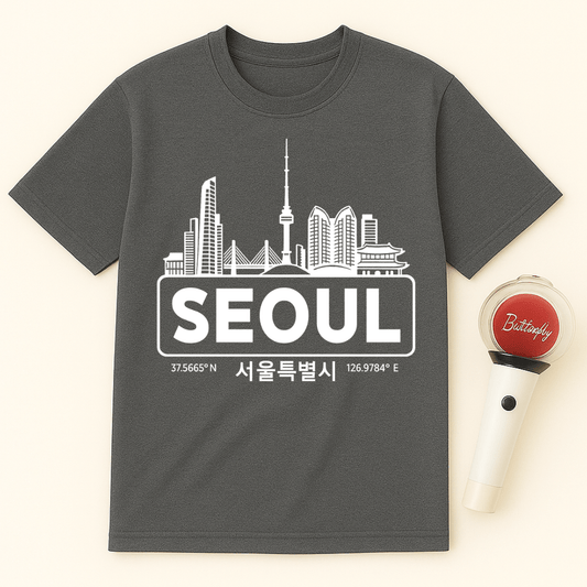 SEOUL SKYLINE UNISEX T-SHIRT