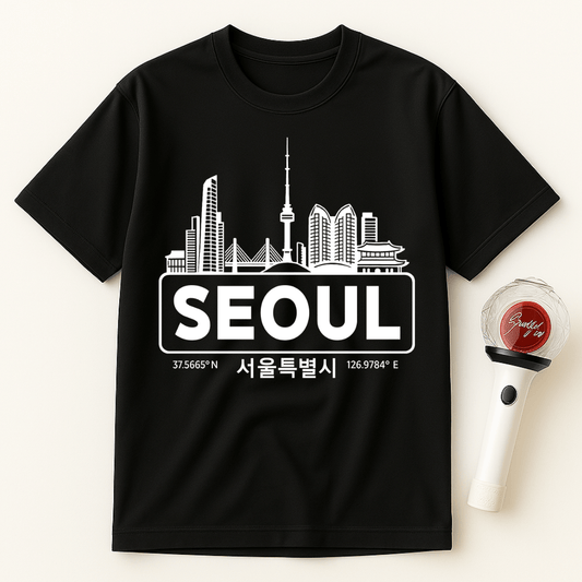SEOUL SKYLINE UNISEX T-SHIRT