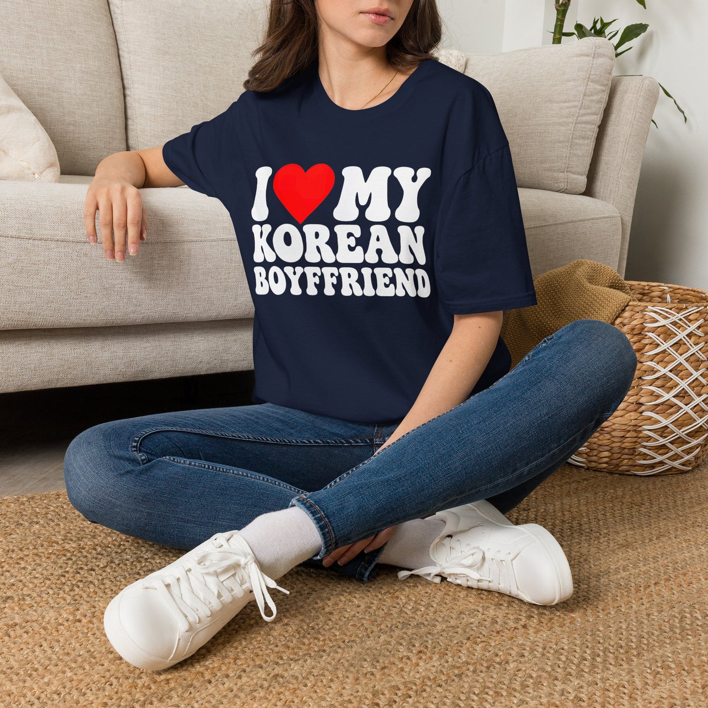I LOVE MY KOREAN BOYFRIEND T-SHIRT