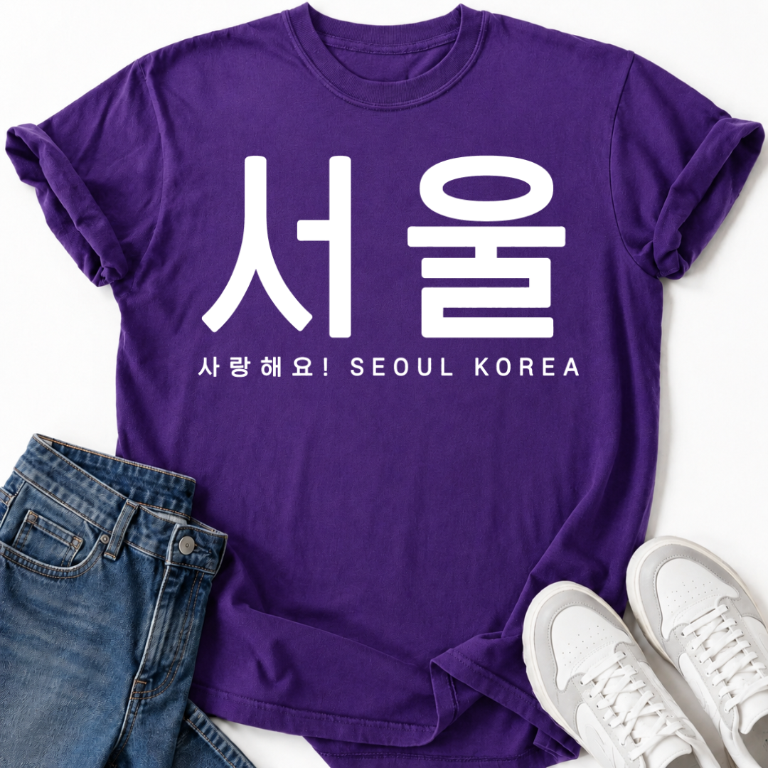 SEOUL HANGUL T-SHIRT
