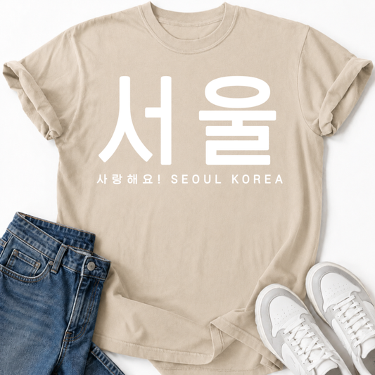 SEOUL HANGUL T-SHIRT