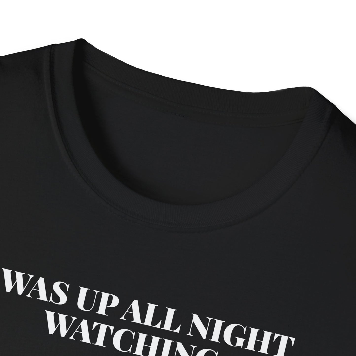 Korean Drama T-Shirt — "I Was Up All Night Watching" Fan Tee