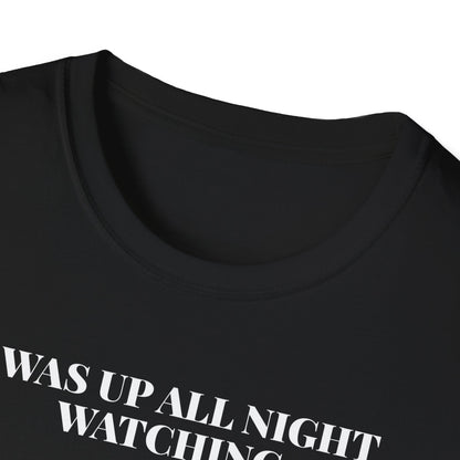 Korean Drama T-Shirt — "I Was Up All Night Watching" Fan Tee