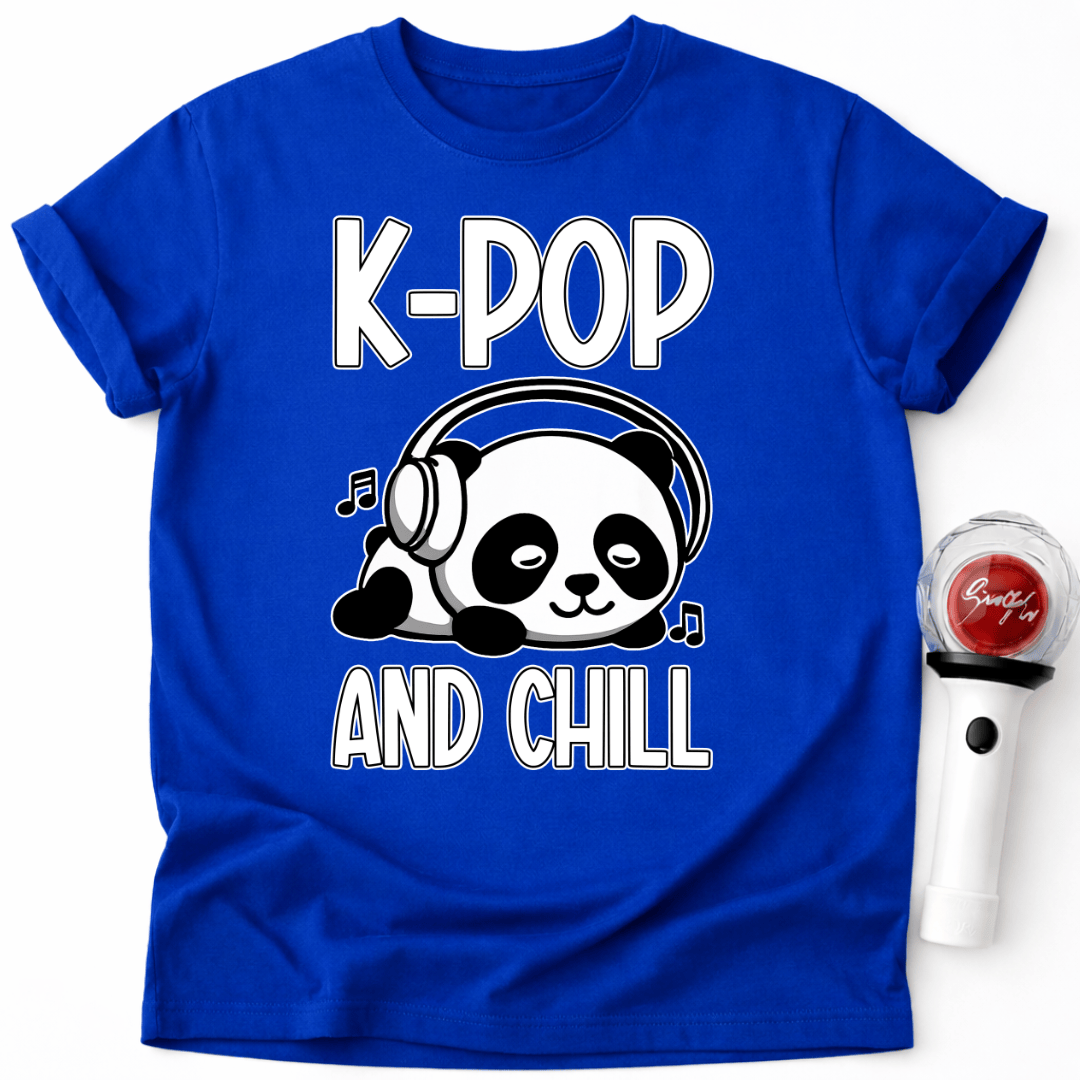 K-POP AND CHILL PANDA T-SHIRT