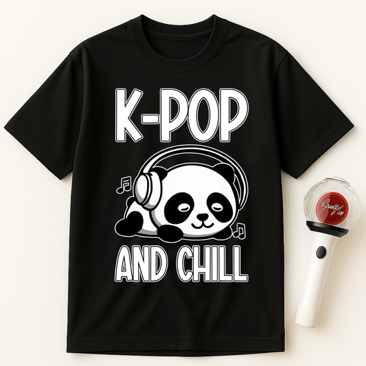 K-POP AND CHILL UNISEX T-SHIRT