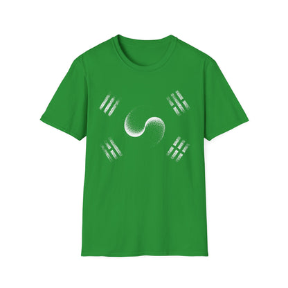 Yin Yang Taeguk Korean Flag T‑Shirt — Minimalist Zen Martial Arts Tee