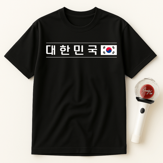 KOREAN FLAG HANGUL UNISEX T-SHIRT