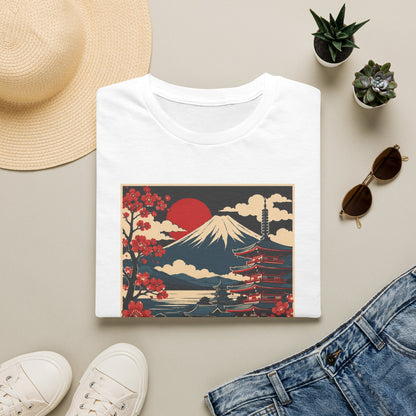 Kyoto Japan Vintage Mount Fuji Tee