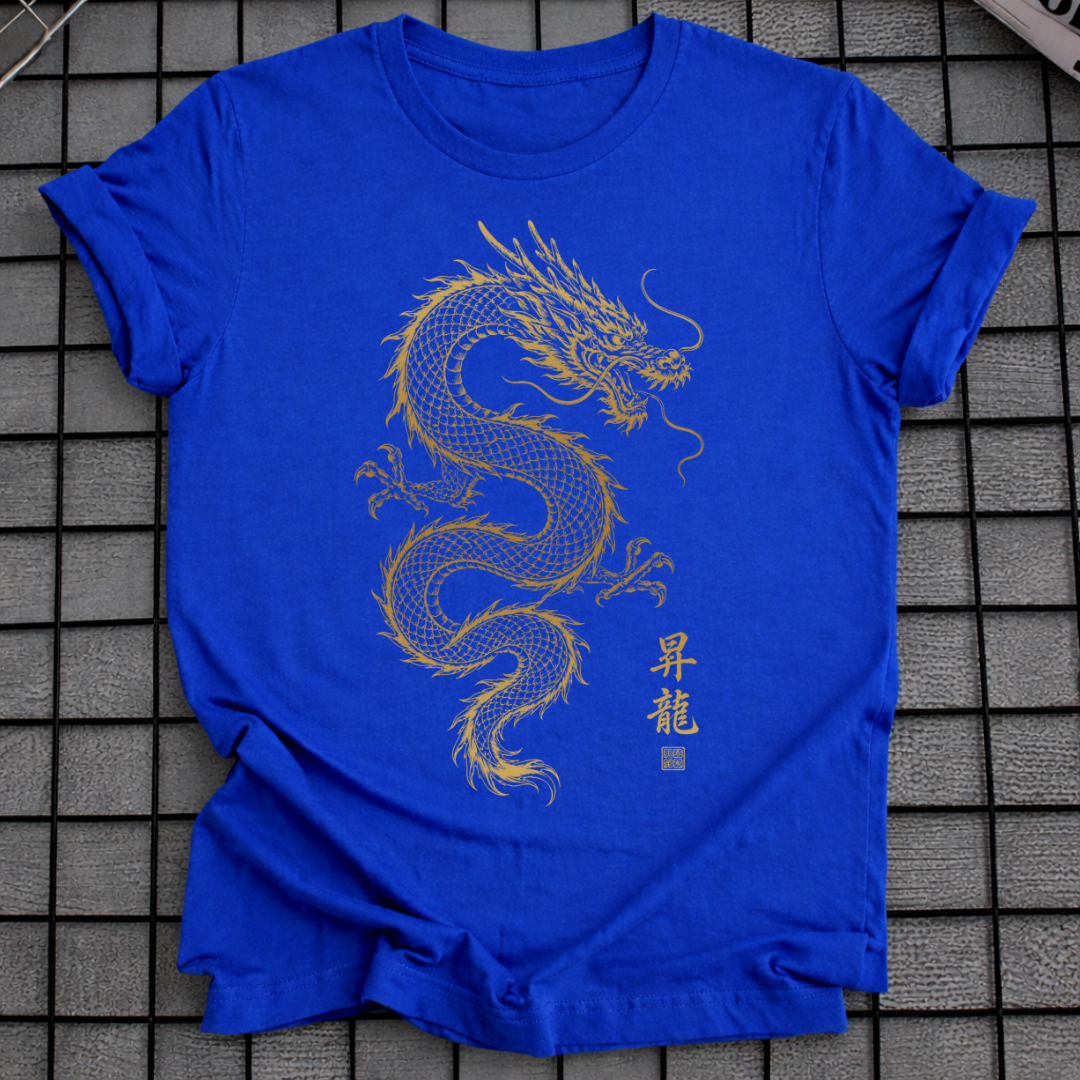 JAPANESE GOLD DRAGON T-SHIRT