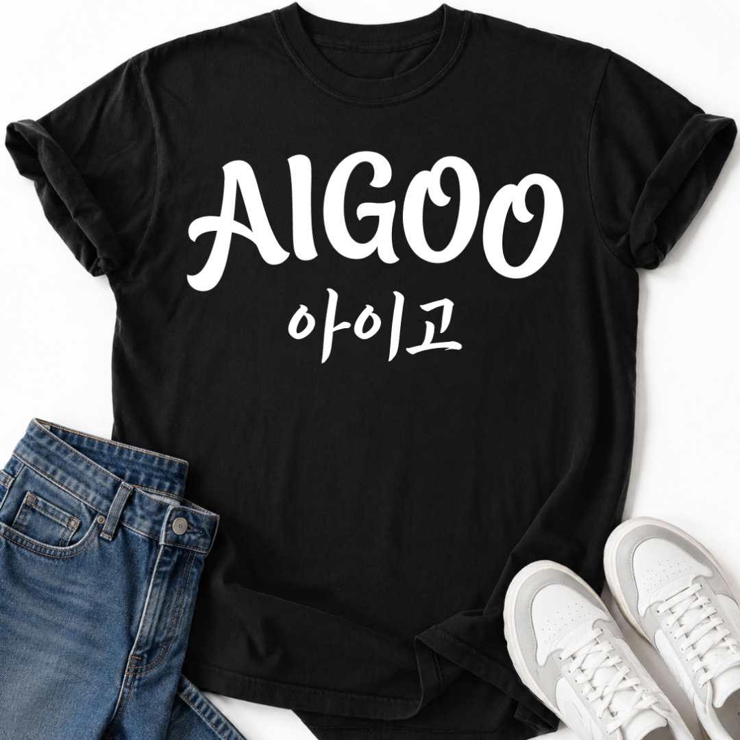 AIGOO KOREANISCHER AUSDRUCK T-SHIRT