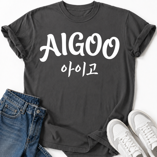 AIGOO KOREANISCHER AUSDRUCK T-SHIRT