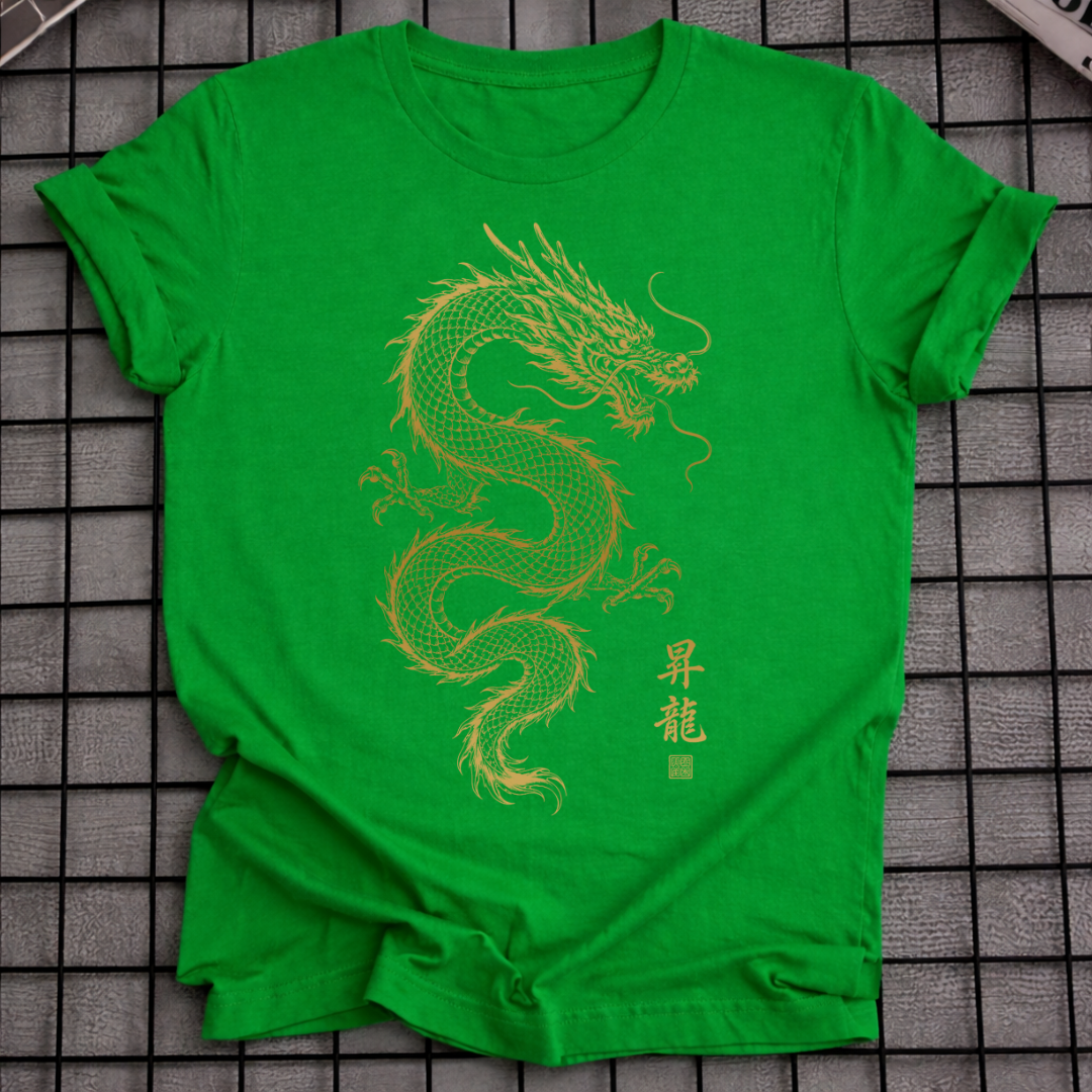 JAPANESE GOLD DRAGON T-SHIRT