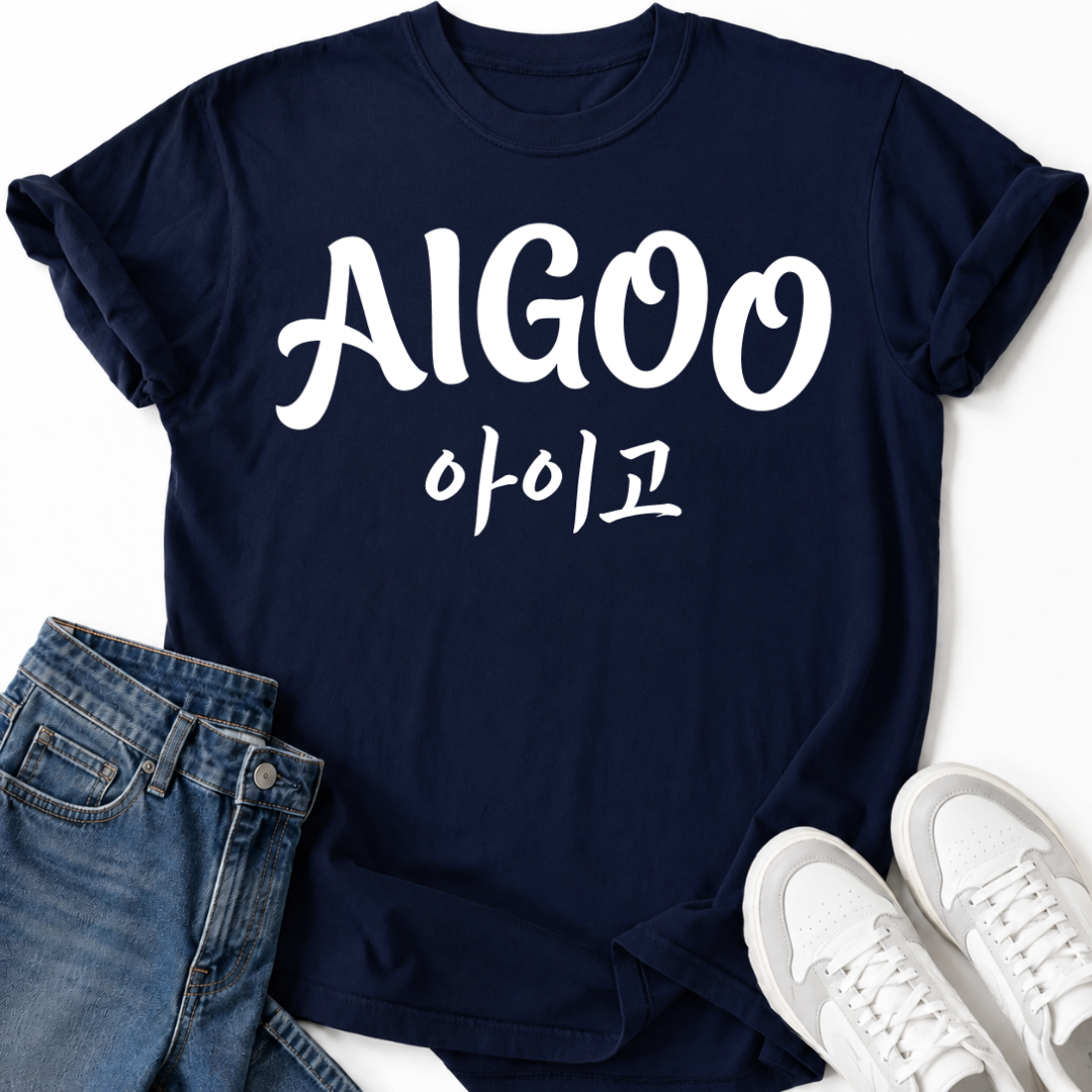 AIGOO KOREANISCHER AUSDRUCK T-SHIRT
