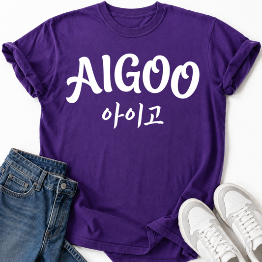 AIGOO KOREANISCHER AUSDRUCK T-SHIRT