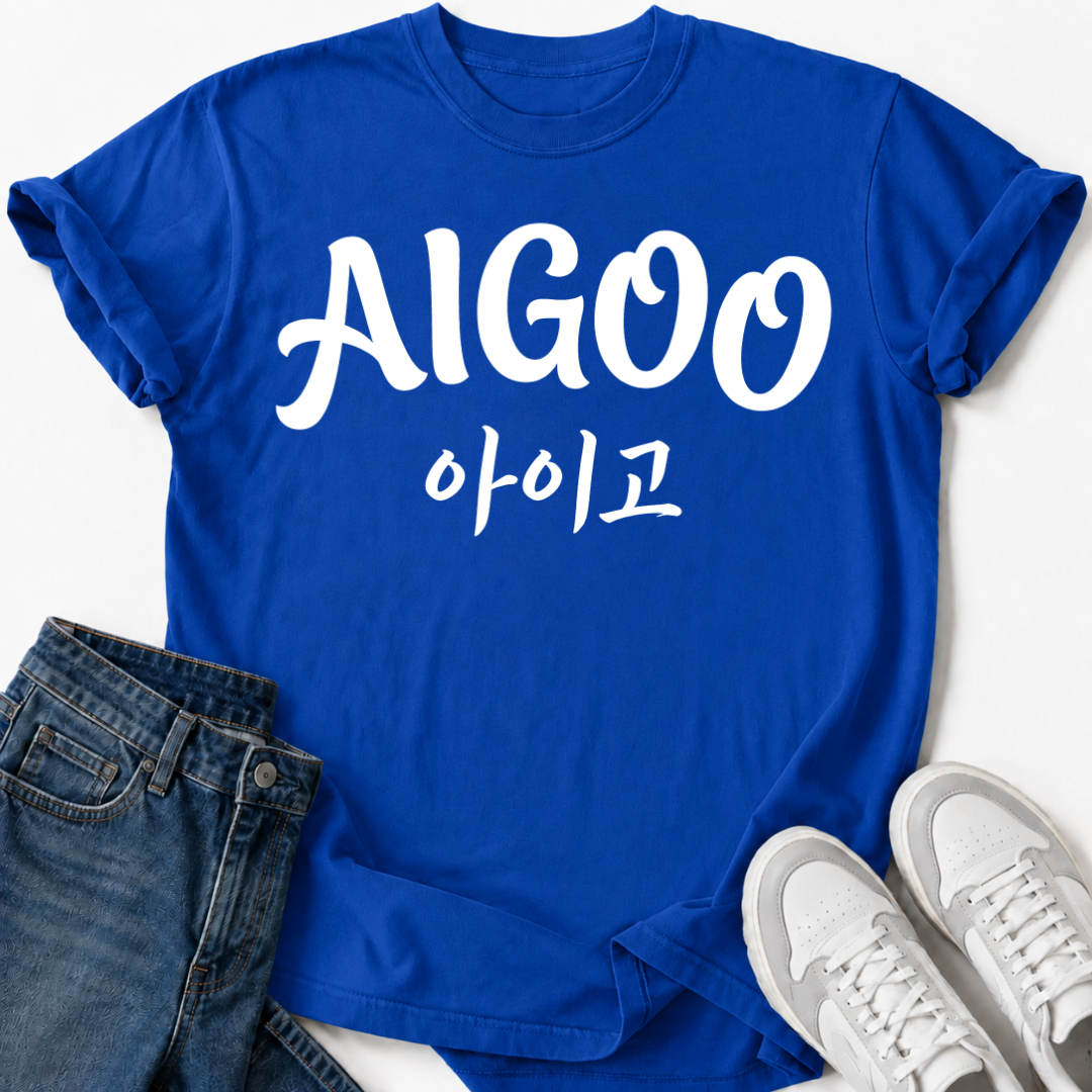 AIGOO KOREANISCHER AUSDRUCK T-SHIRT