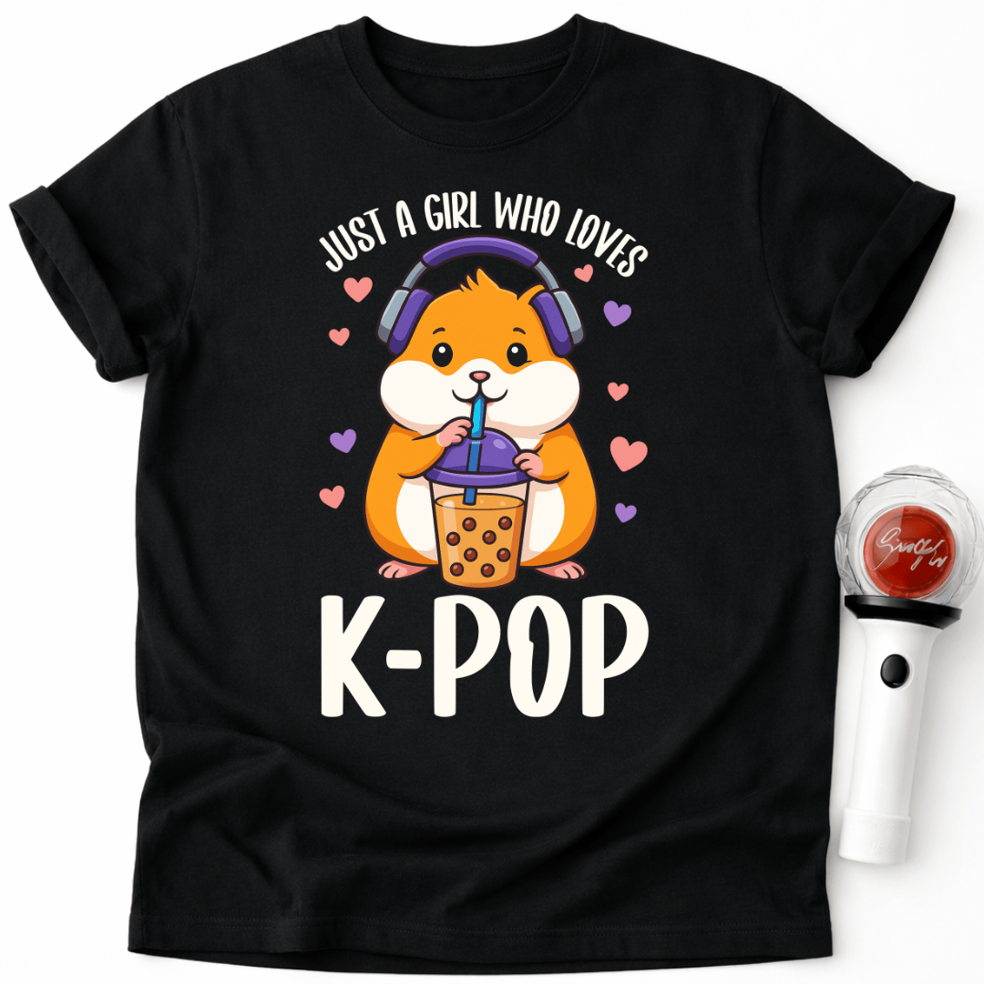 K-POP HAMSTER BOBA TEE T-SHIRT
