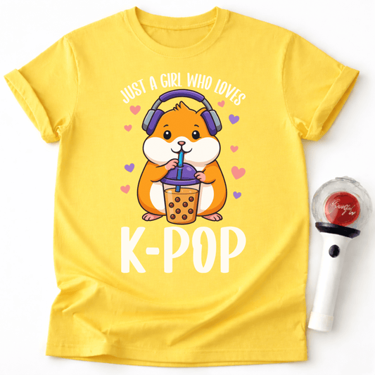 K-POP HAMSTER BOBA TEA T-SHIRT