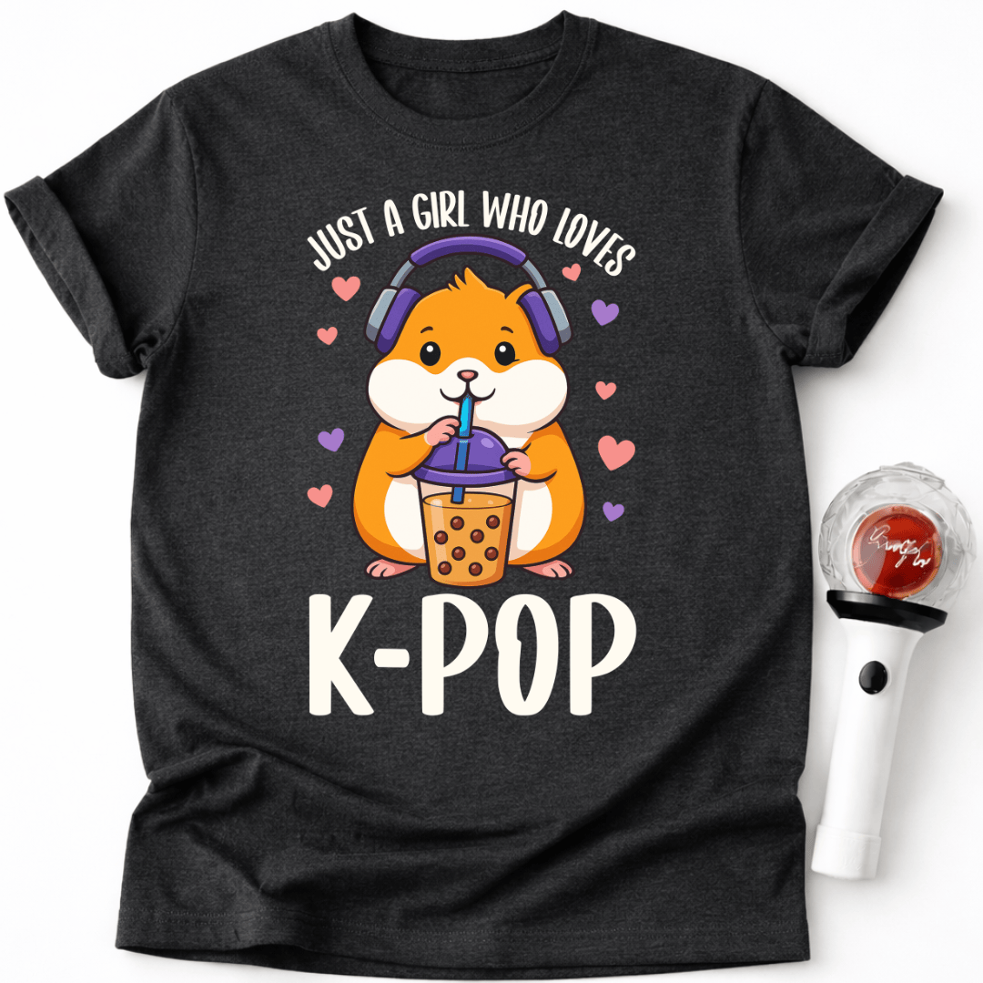 K-POP HAMSTER BOBA TEE T-SHIRT