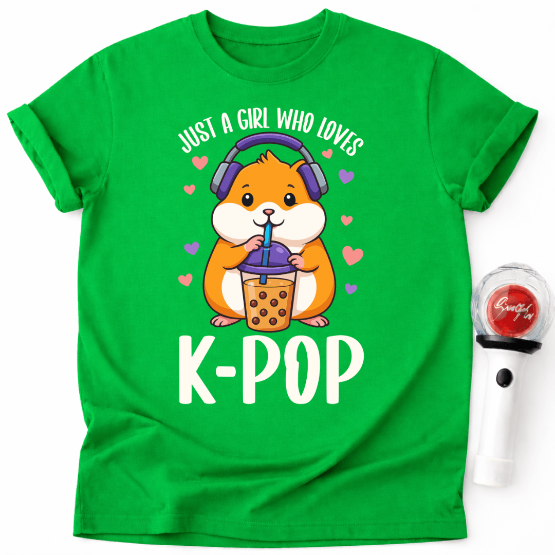 K-POP HAMSTER BOBA TEE T-SHIRT