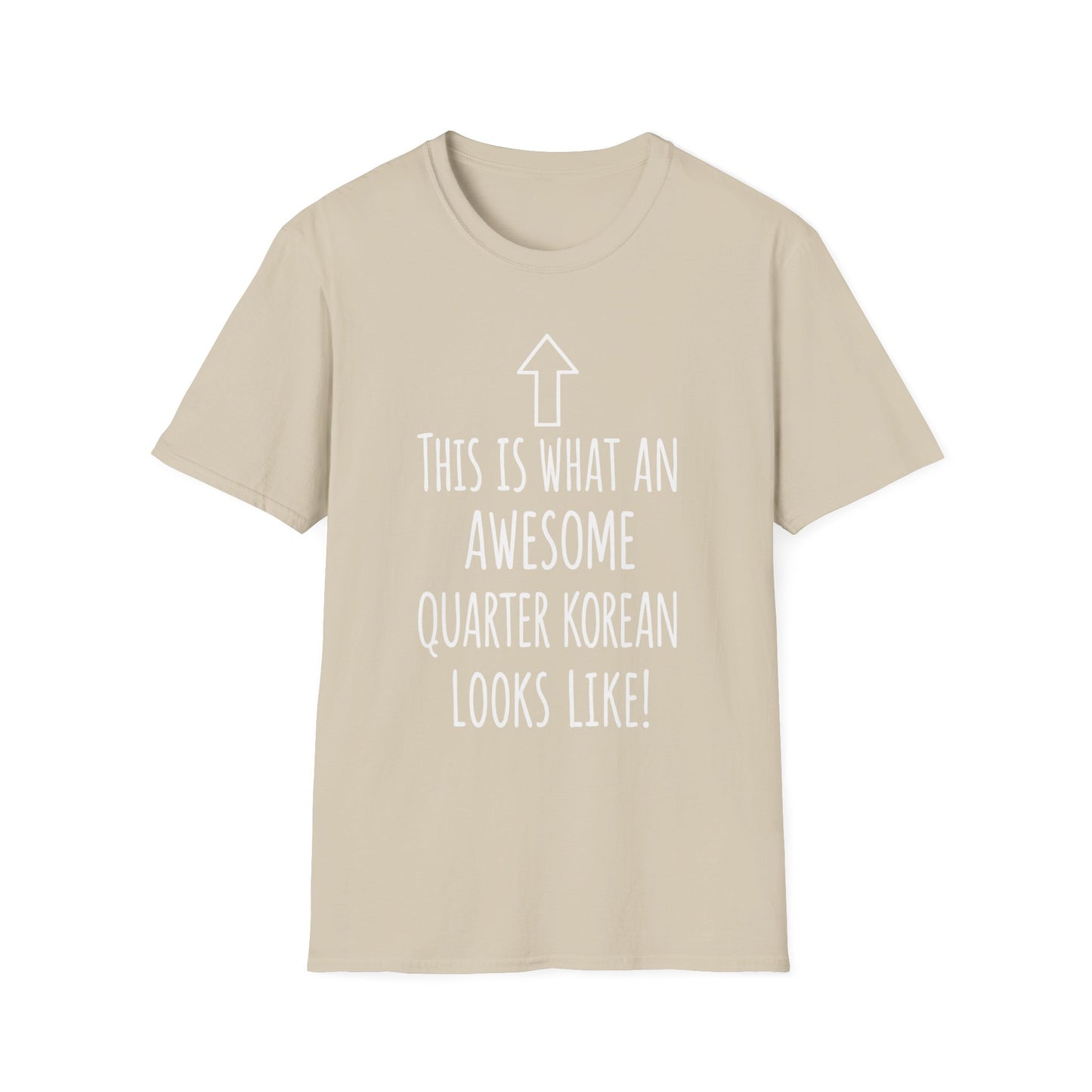 Quarter Korean T-Shirt - "This Is What An Awesome Quarter Korean Looks Like" Graphic Tee