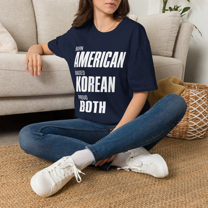 BORN AMERICAN RAISED KOREAN T-SHIRT
