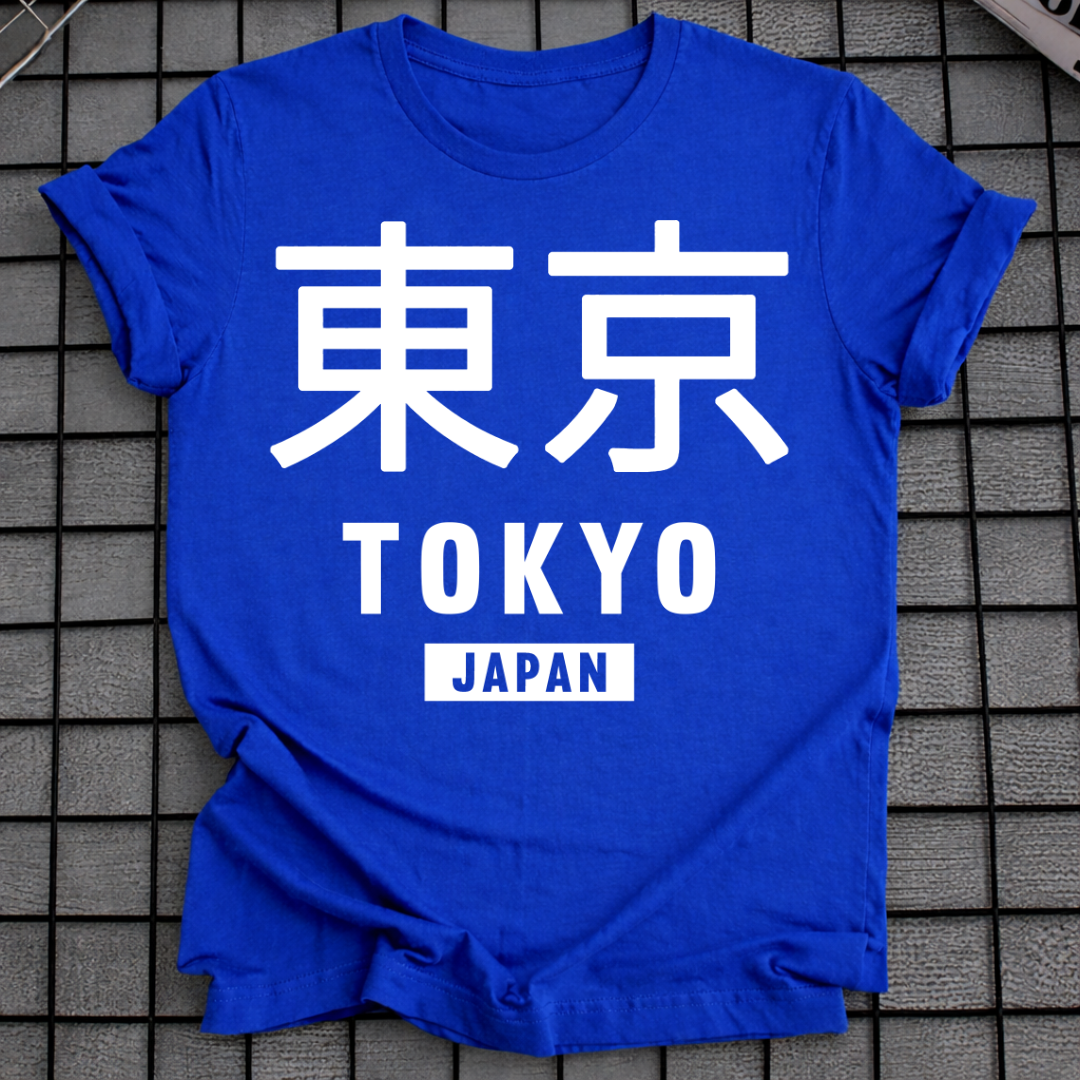 TOKIO JAPAN KANJI CITY T-SHIRT
