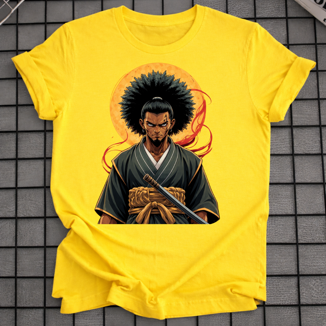 SAMURAI AFRO T-SHIRT