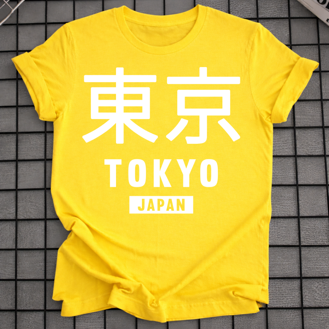 TOKIO JAPAN KANJI CITY T-SHIRT