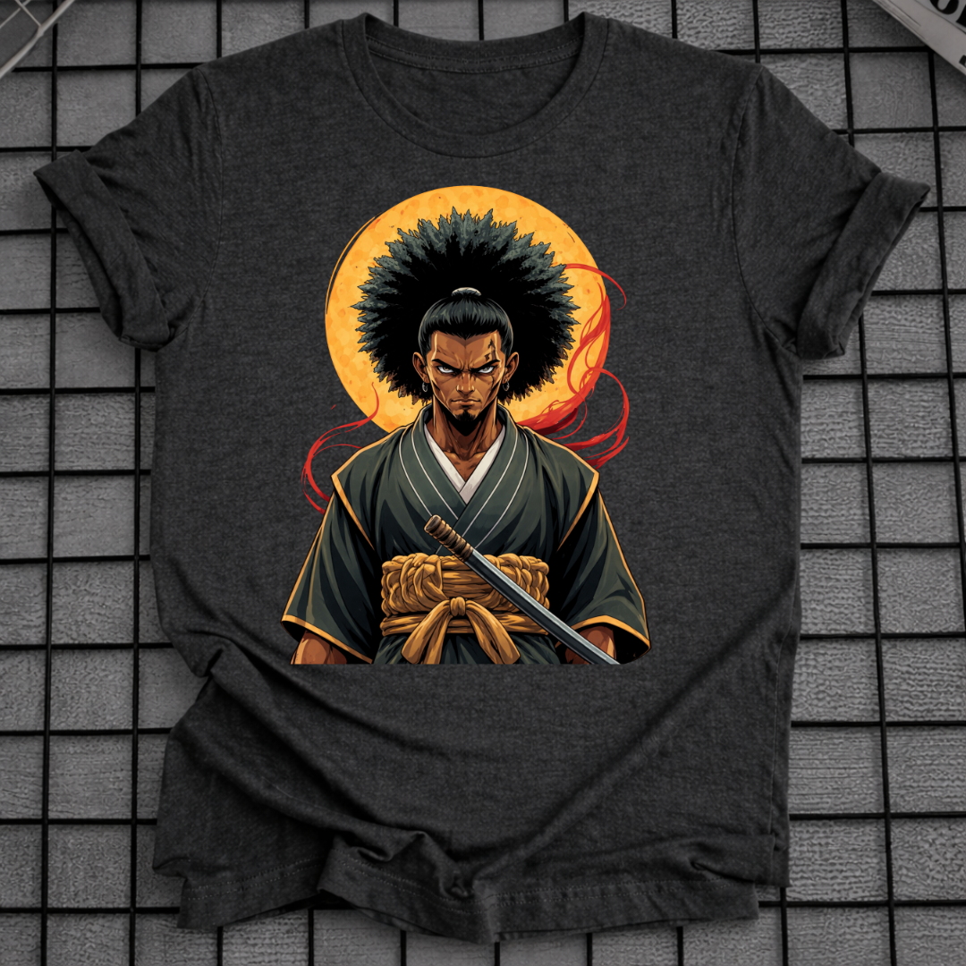 SAMURAI AFRO T-SHIRT