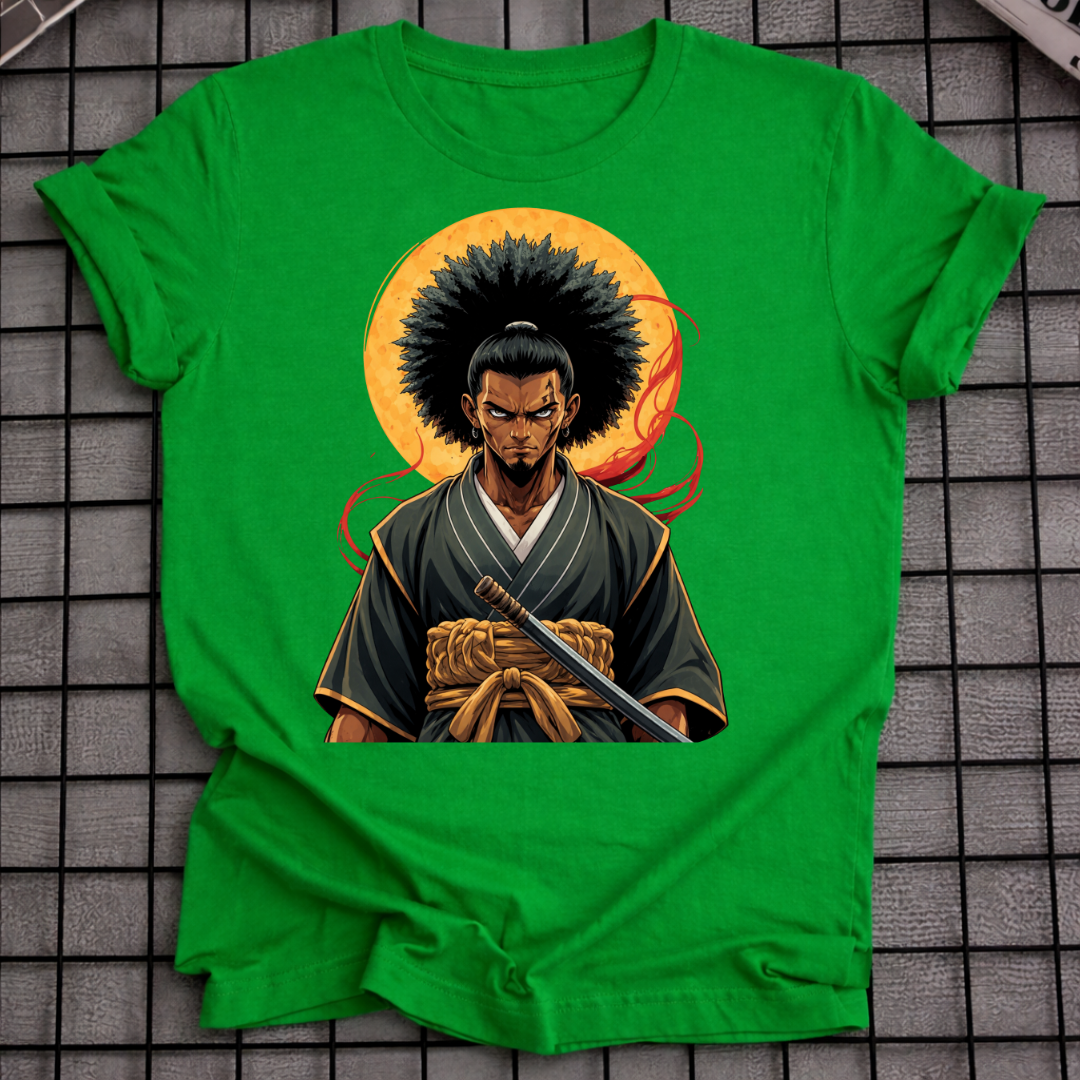 SAMURAI AFRO T-SHIRT