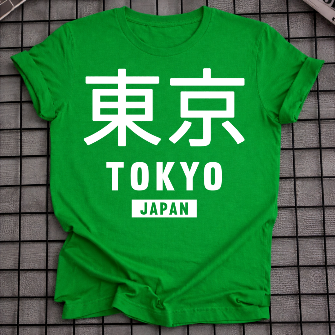 TOKIO JAPAN KANJI CITY T-SHIRT