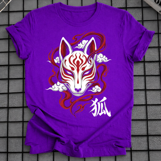 JAPANISCHE KITSUNE FUCHSMASKE T-SHIRT