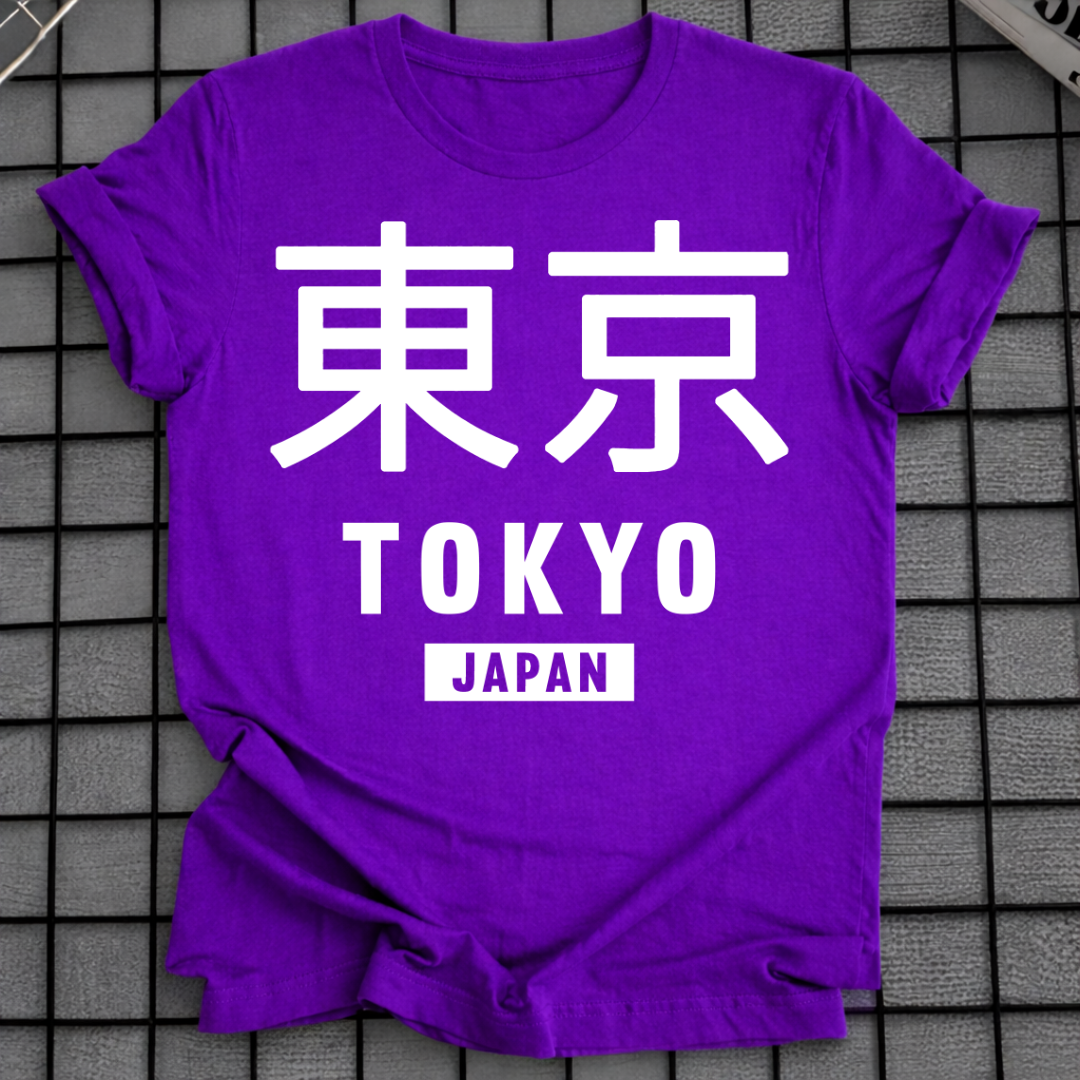 TOKIO JAPAN KANJI CITY T-SHIRT