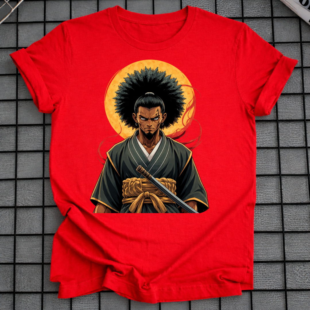 SAMURAI AFRO T-SHIRT