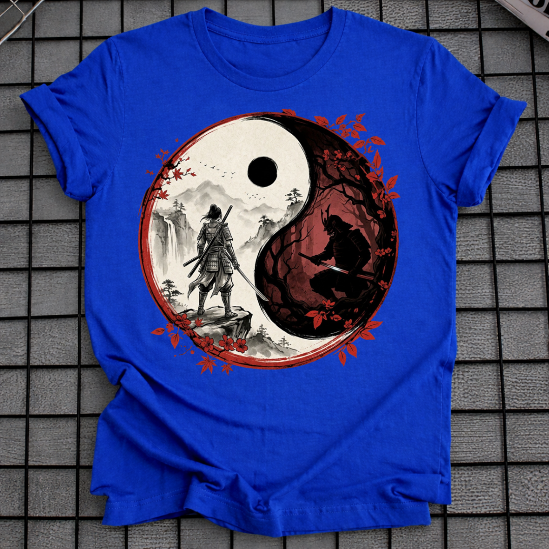SAMURAI YIN YANG T-SHIRT