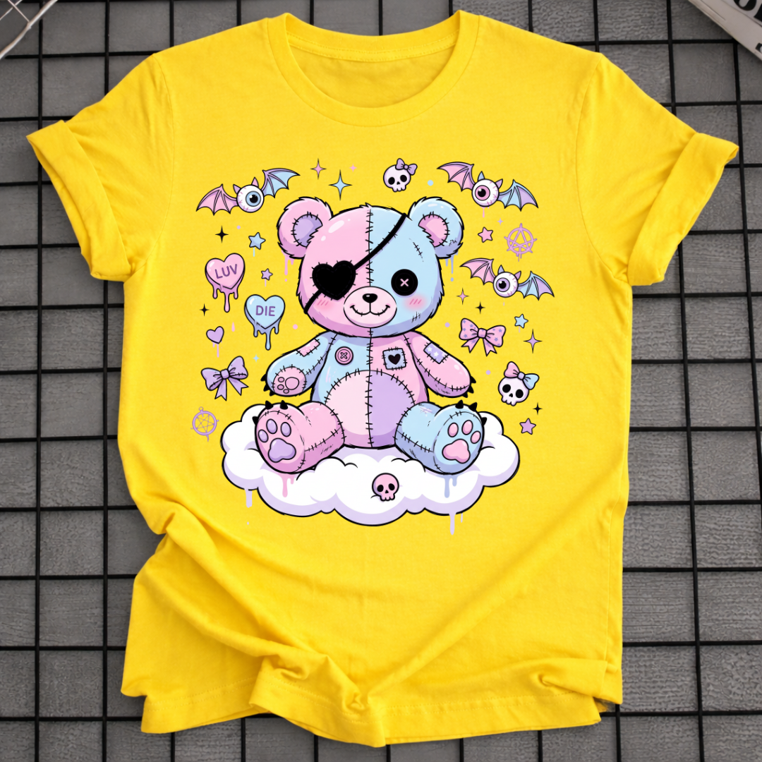 PASTEL-GOTH-BÄREN-T-SHIRT