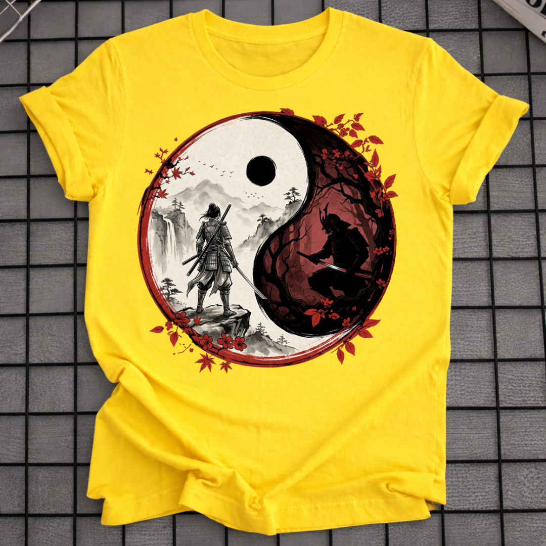 SAMURAI YIN YANG T-SHIRT