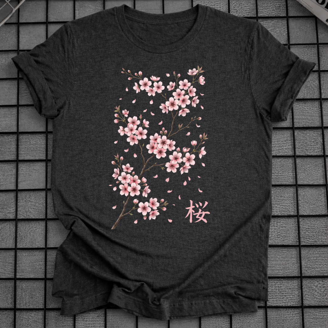 KIRSCHBLÜTEN FRÜHLINGS-T-SHIRT