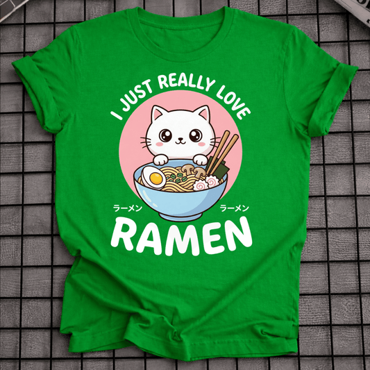 REALLY LOVE RAMEN T-SHIRT