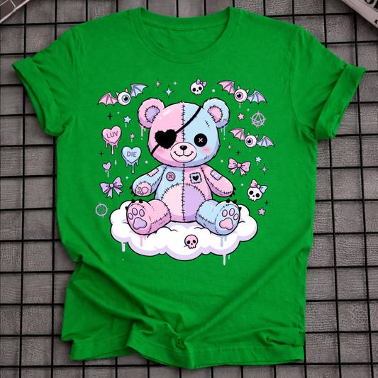 PASTEL GOTH BEAR T-SHIRT