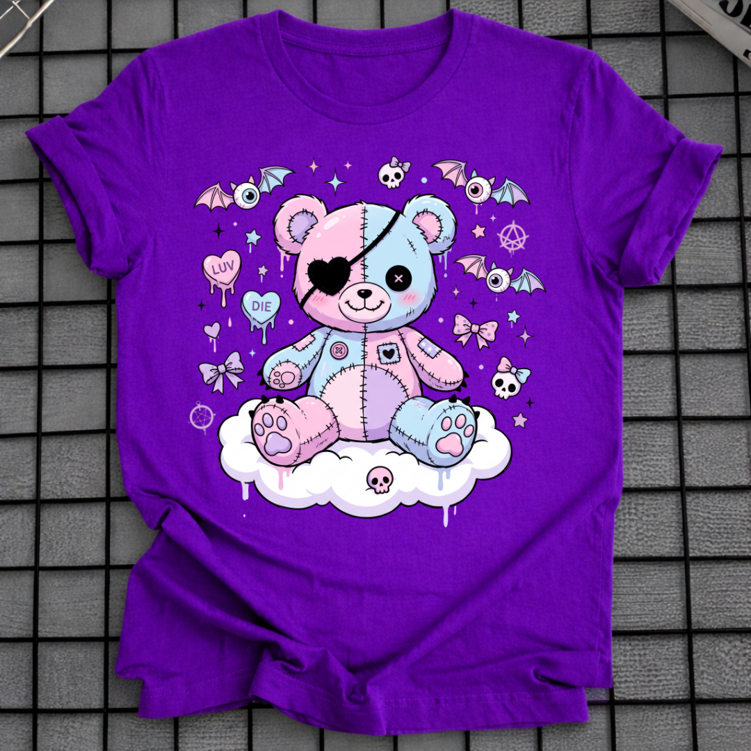 PASTEL-GOTH-BÄREN-T-SHIRT